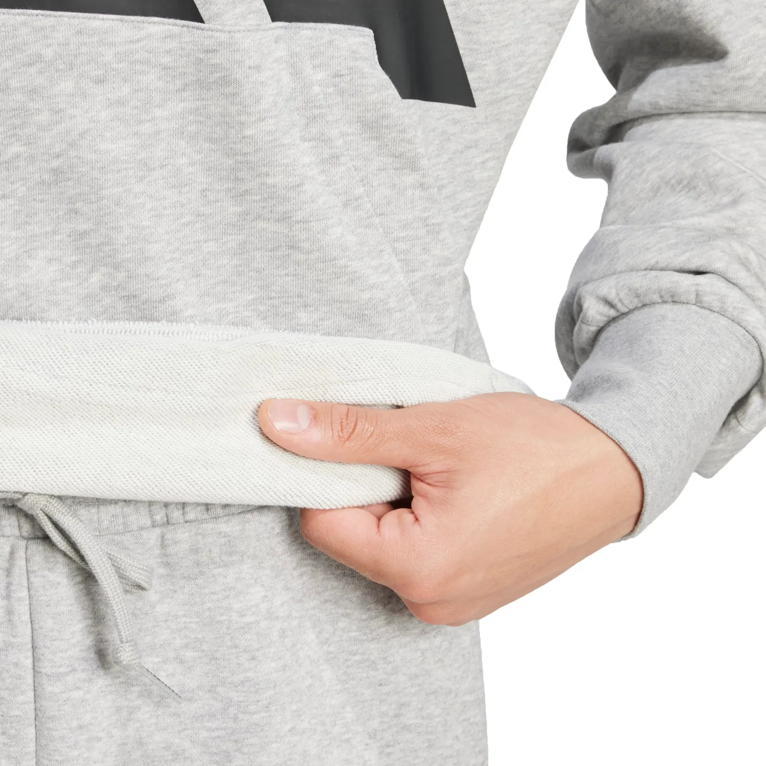 adidas Polera Adidas Deportiva Hombre M Bl Ft Hd color gris / negro | Platanitos