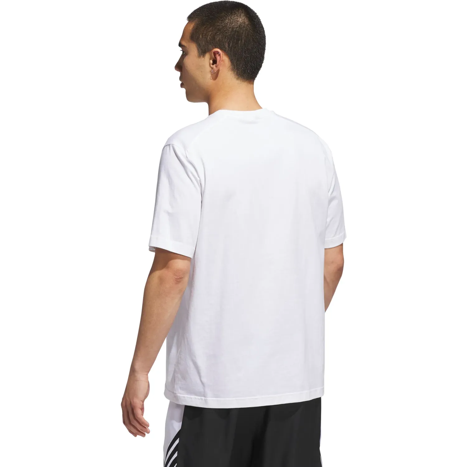Polo Adidas Basquet Hombre Bb Found Tee color blanco | Platanitos
