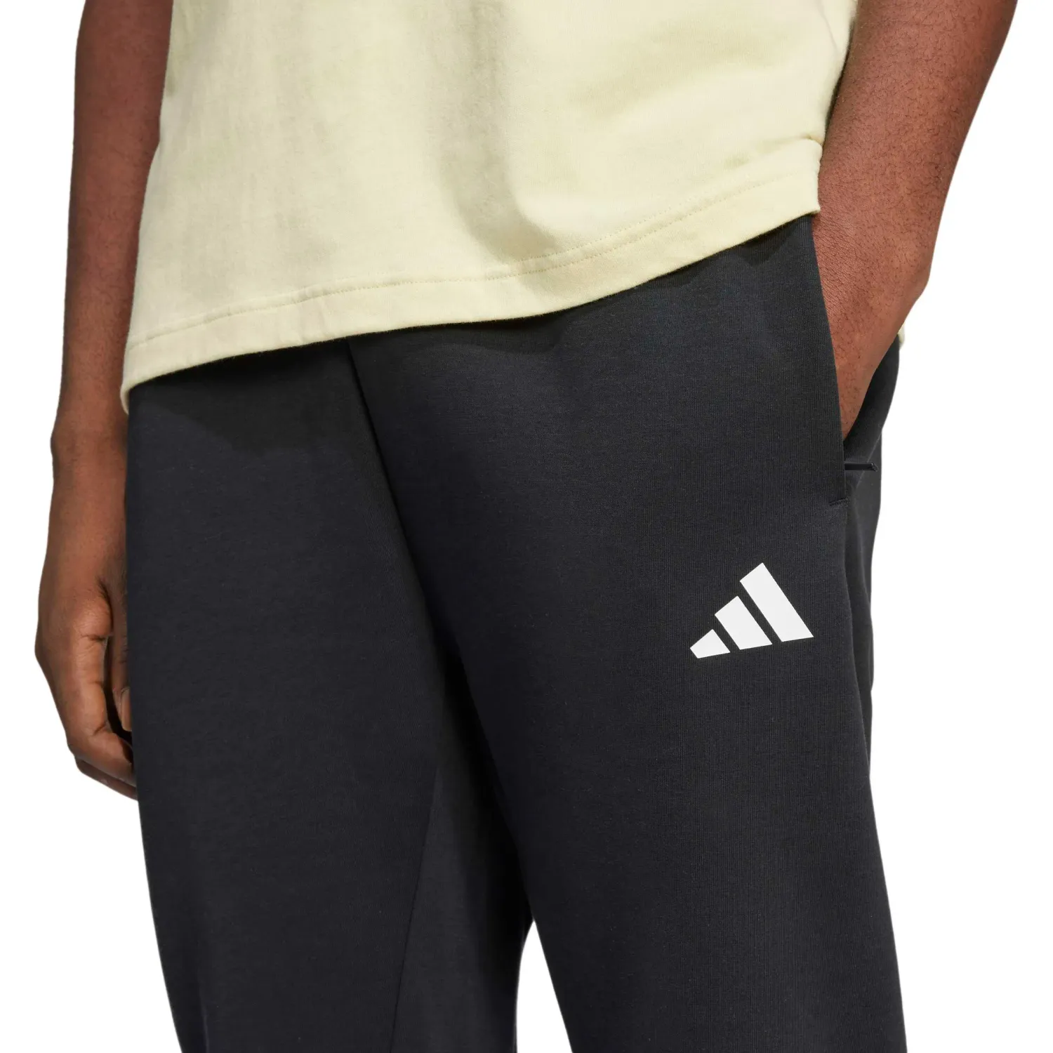 Pantalon Adidas Deportivo Hombre M Fi 3s Pt color negro | Platanitos