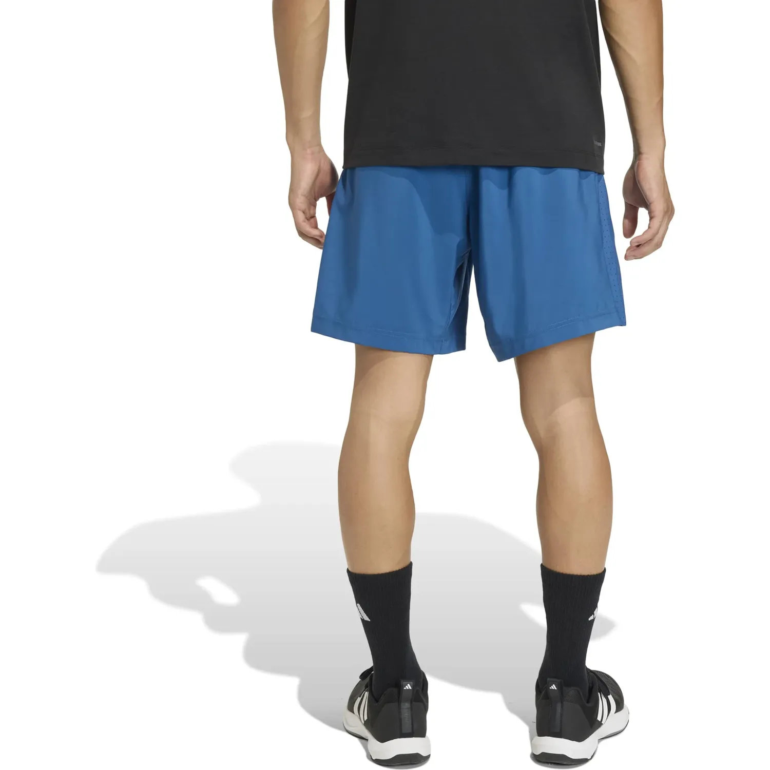 Short Adidas Training Hombre We Bas Wv Sho Climacool color azul / acero | Platanitos
