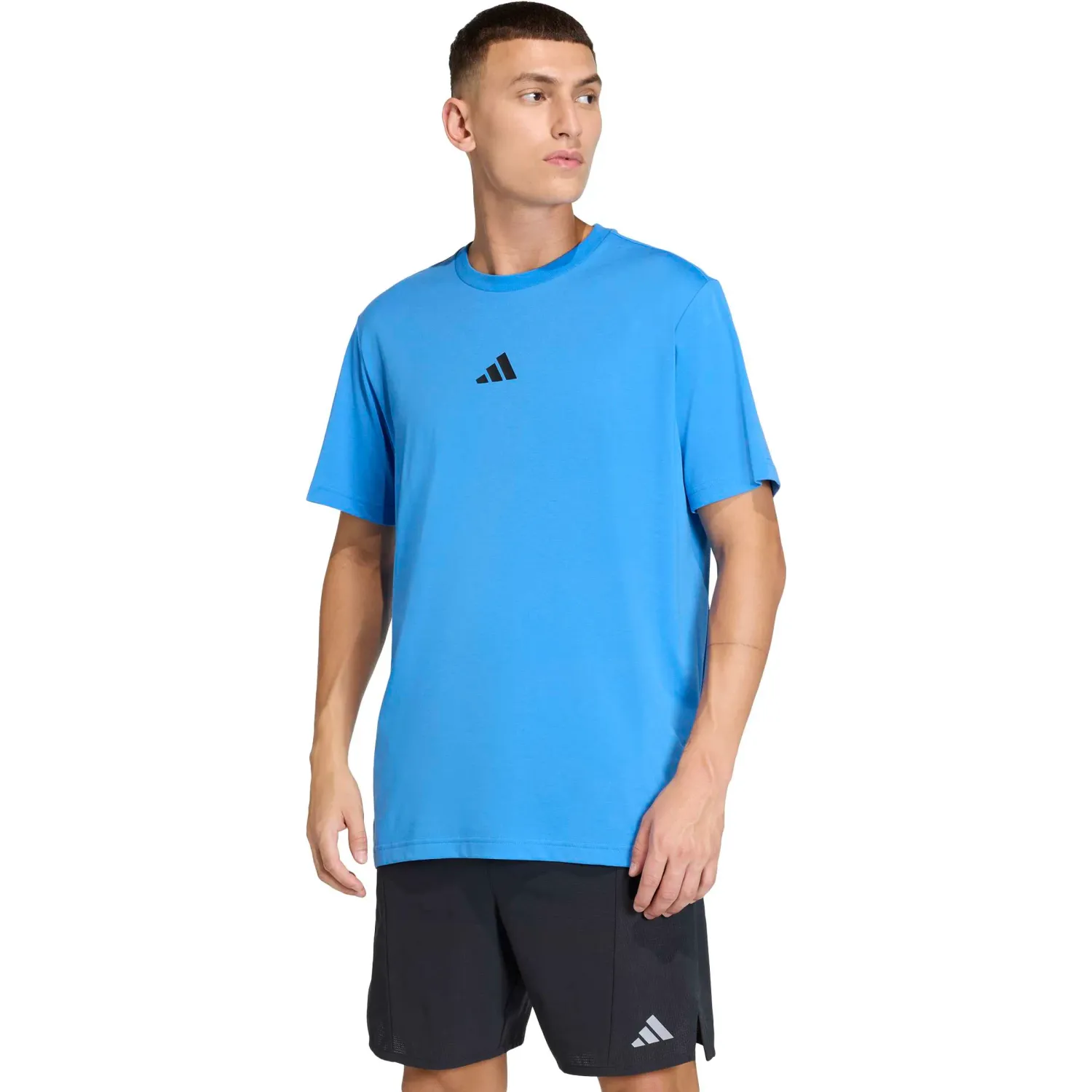 Polo Adidas Training Hombre M Tr Id G T Climacool color azul / negro | Platanitos