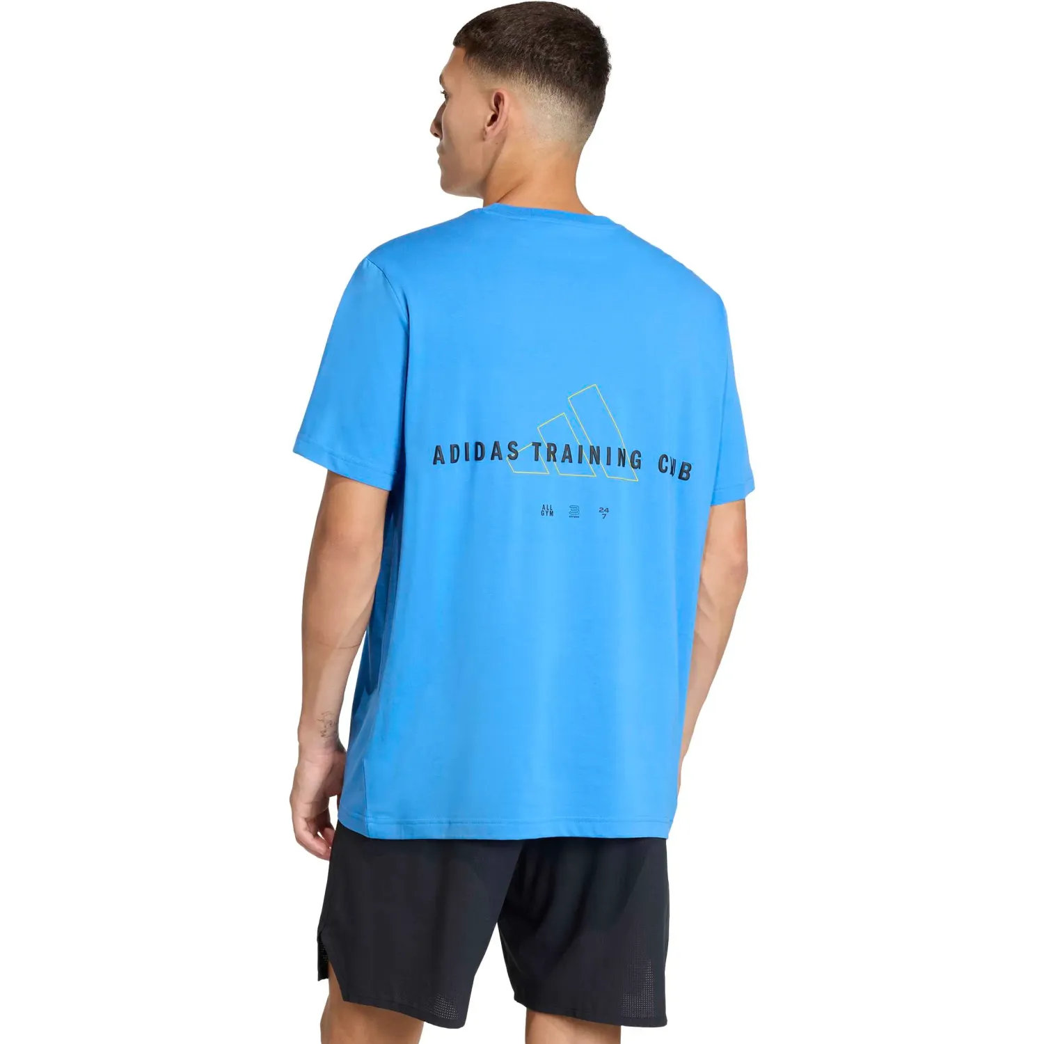 Polo Adidas Training Hombre M Tr Id G T Climacool color azul / negro | Platanitos