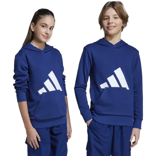 Polera Adidas Deportiva Juvenil J Bl Ft Hd 280 color azul | Platanitos