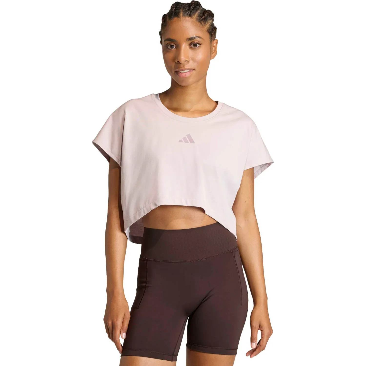 adidas Polo Adidas Training Mujer Pl Cr Bx Tnk color lila / morado | Platanitos