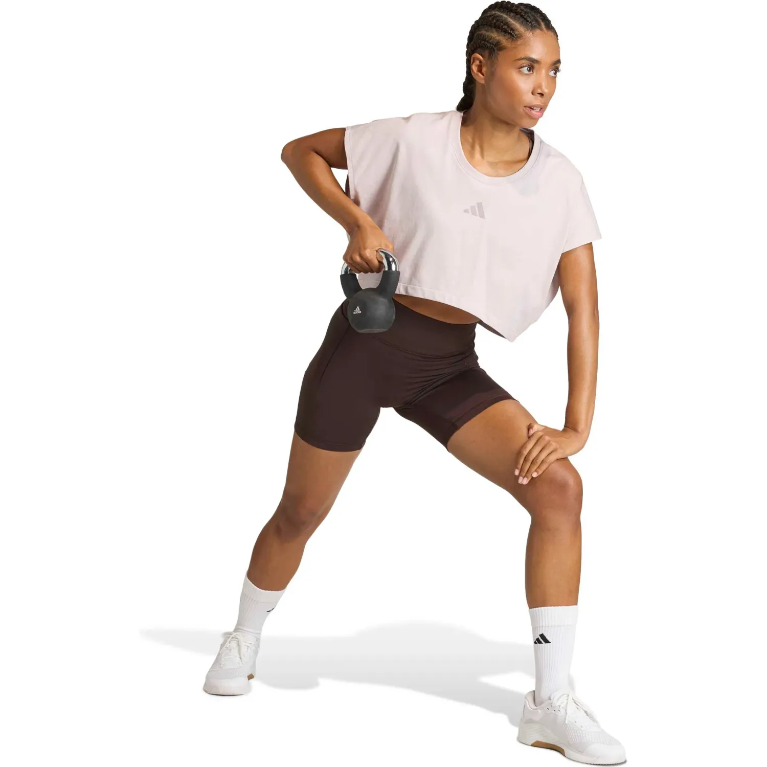 adidas Polo Adidas Training Mujer Pl Cr Bx Tnk color lila / morado | Platanitos