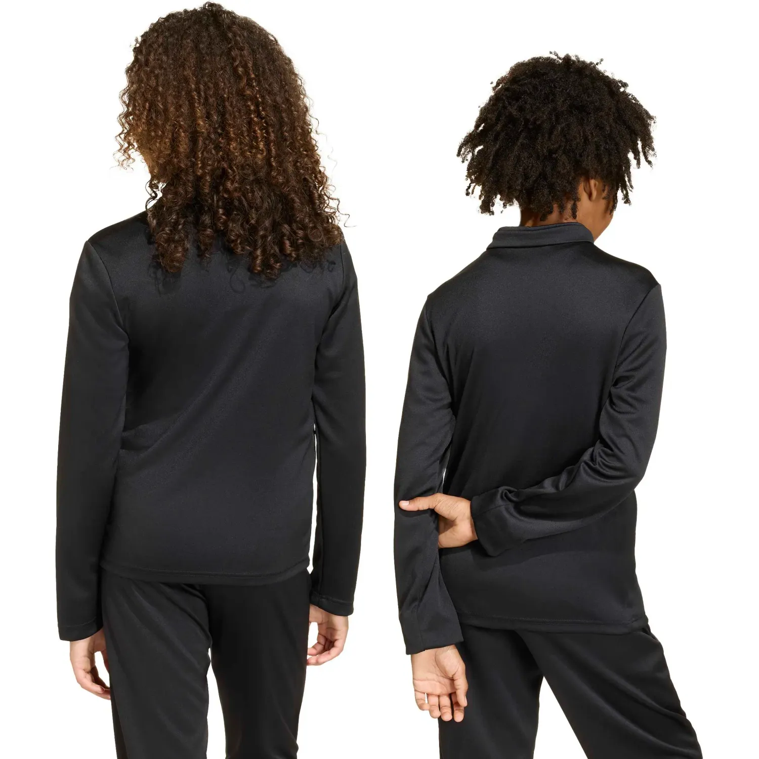 Casaca Adidas Futbol Juvenil Ent26 Tk Jkty Climacool color negro | Platanitos