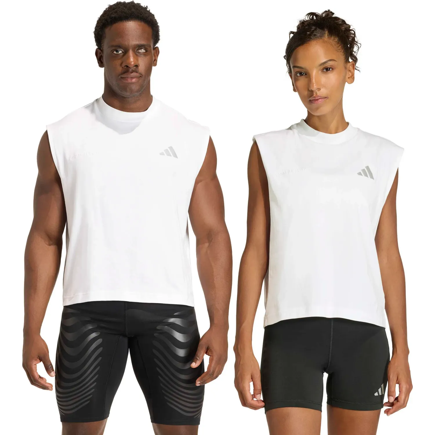 adidas Bividi Adidas Running Unisex Adi365 C Tan Uf color blanco / gris | Platanitos