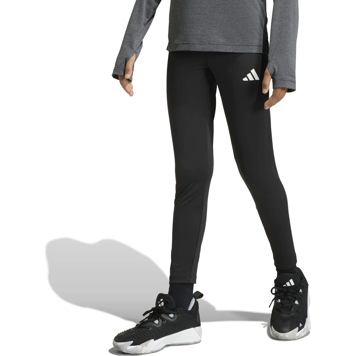 Leggins Adidas Deportiva Jovencita Jg Tr-Es Leg Climacool color negro | Platanitos