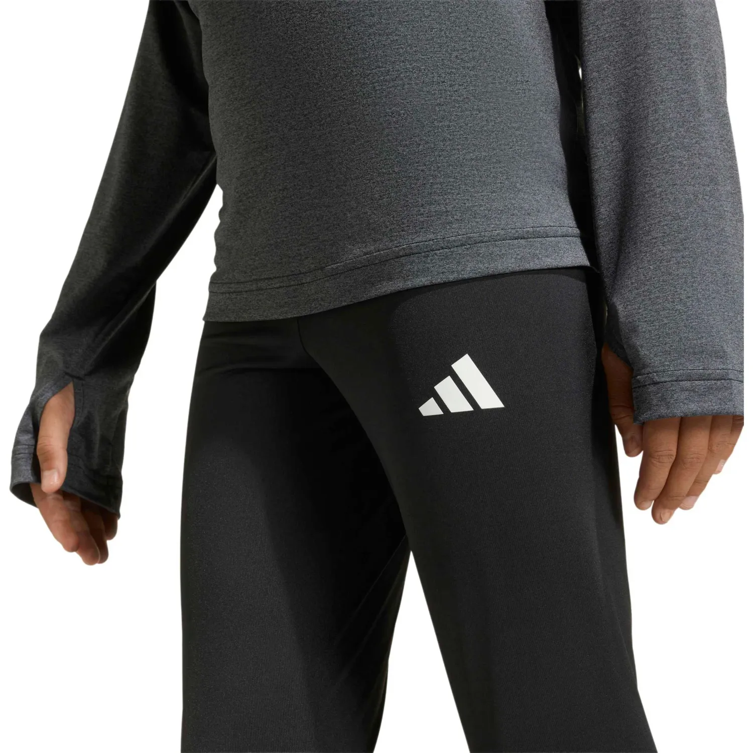 Leggins Adidas Deportiva Jovencita Jg Tr-Es Leg Climacool color negro | Platanitos