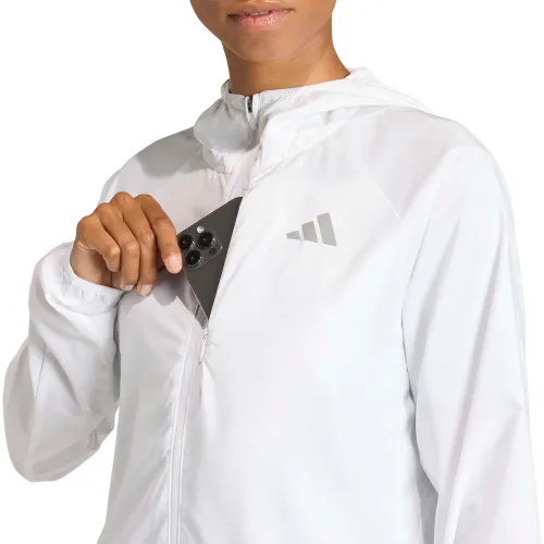 adidas Polera Running Mujer Run Ess Jkt W