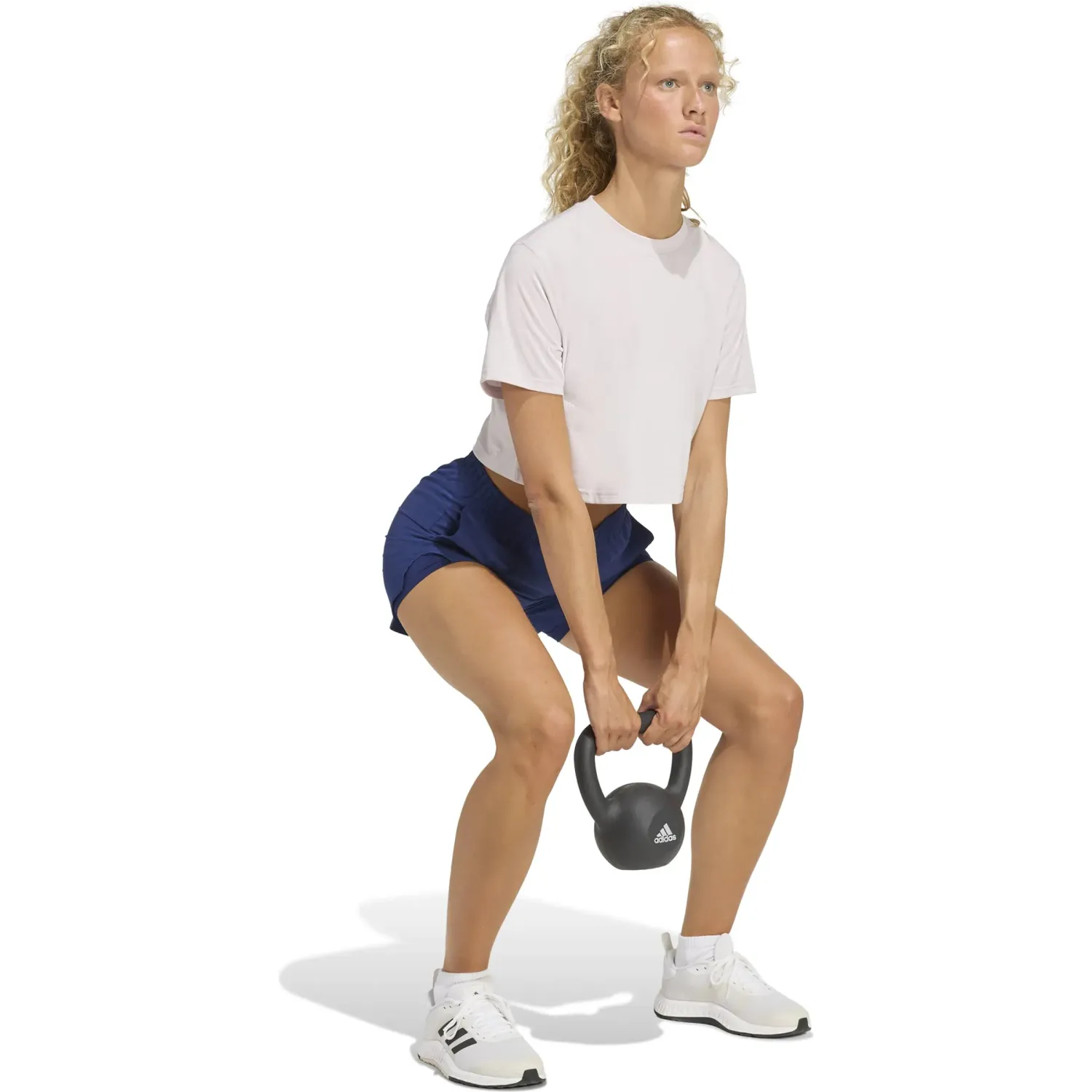 Polo Adidas Training Mujer W Primelift G T Climacool color lila / morado | Platanitos