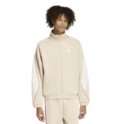 Casaca Adidas Deportiva Hombre M Stadium Tt color beige | Platanitos