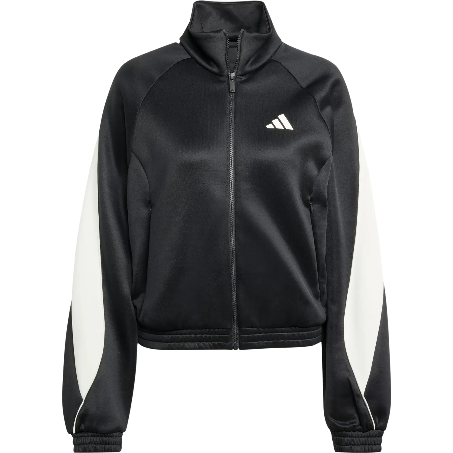 adidas Casaca Adidas Deportiva Mujer W Stadium Tt color negro / blanco | Platanitos