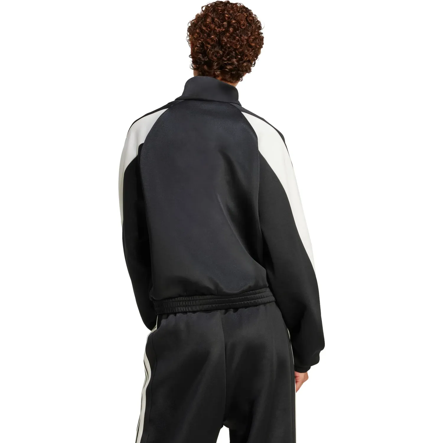 adidas Casaca Adidas Deportiva Mujer W Stadium Tt color negro / blanco | Platanitos