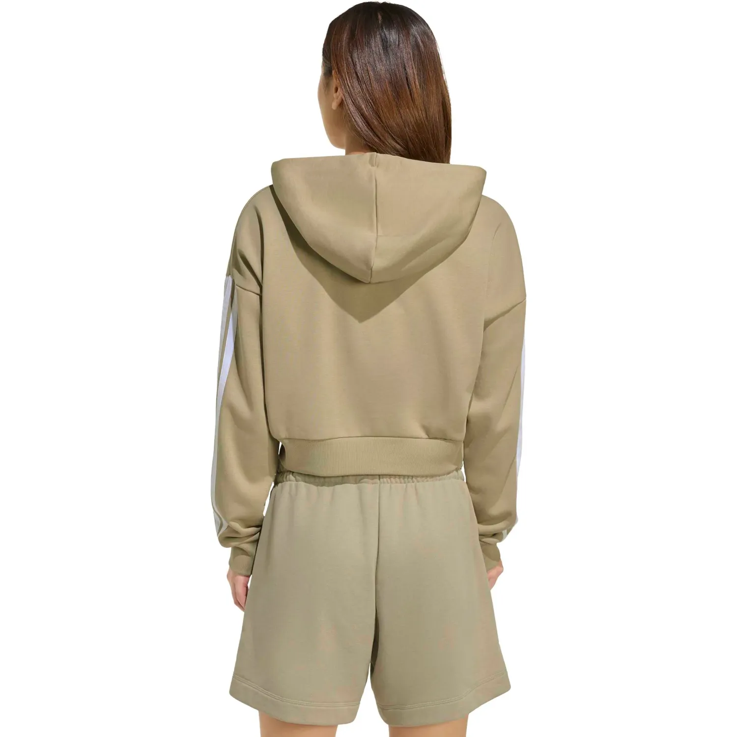 Polera Adidas Deportiva Mujer W 3s Ft Cro Hd color arena / musgo | Platanitos