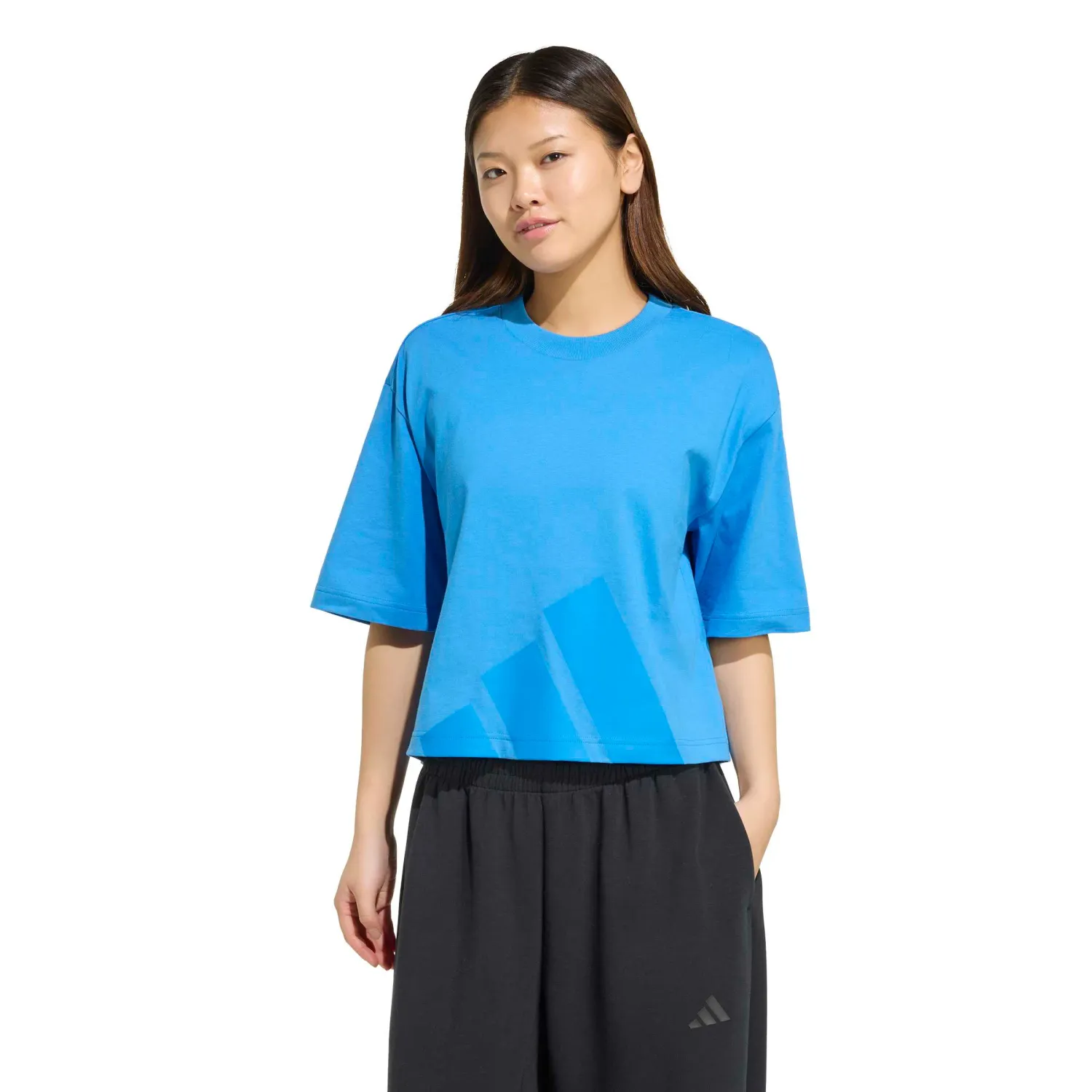Polo Adidas Deportivo Mujer W Bl Sj Bf T color azul | Platanitos