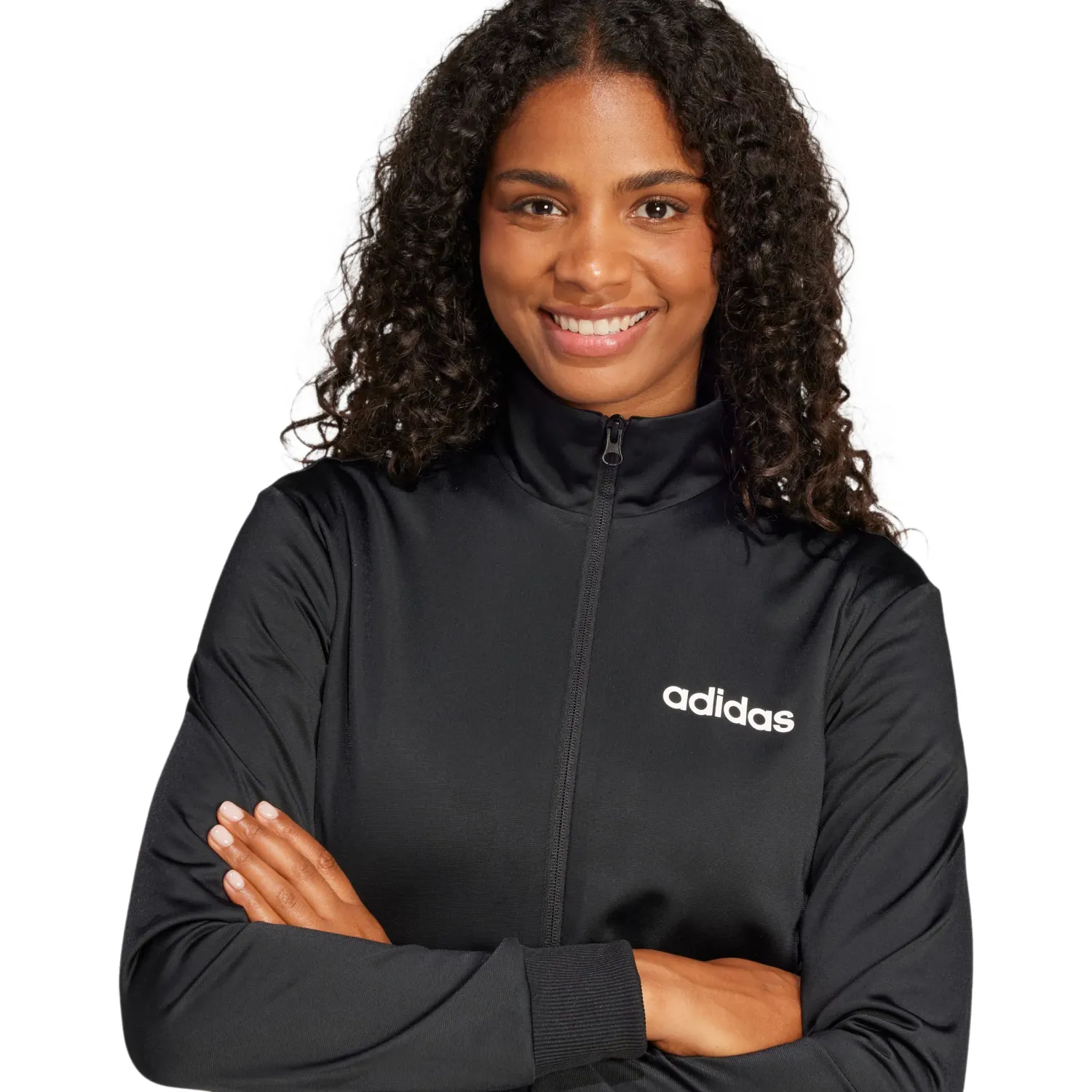 adidas Conjunto Adidas Deportivo Mujer W Linear S Ts color negro | Platanitos