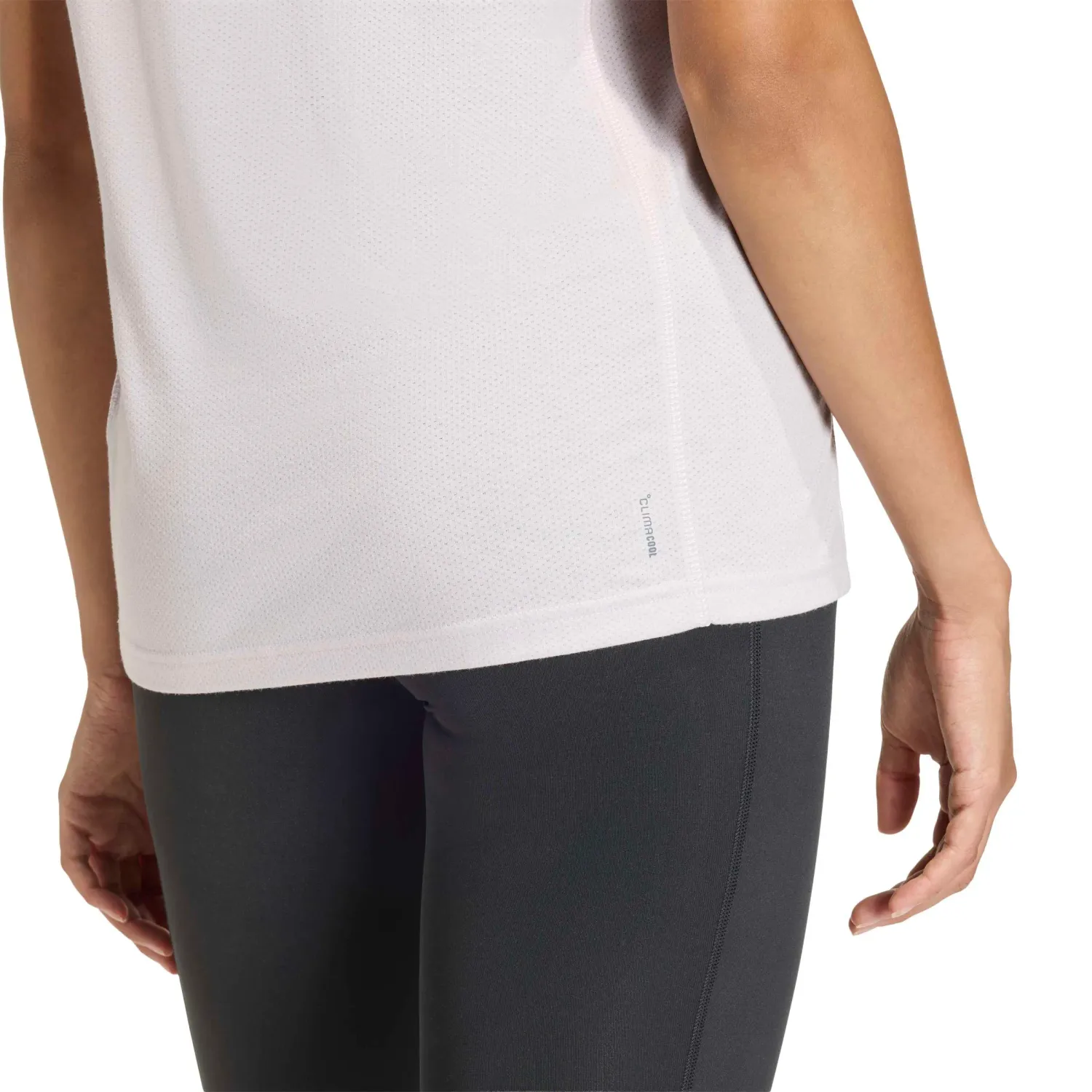 Polo Adidas Training Mujer We Logo T Climacool color lila / morado | Platanitos