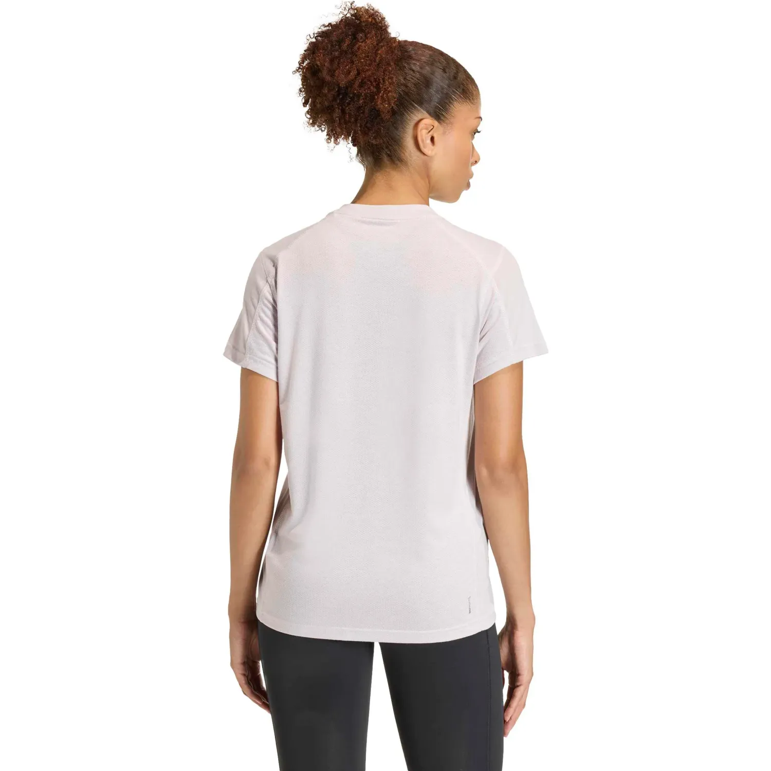 Polo Adidas Training Mujer We Logo T Climacool color lila / morado | Platanitos