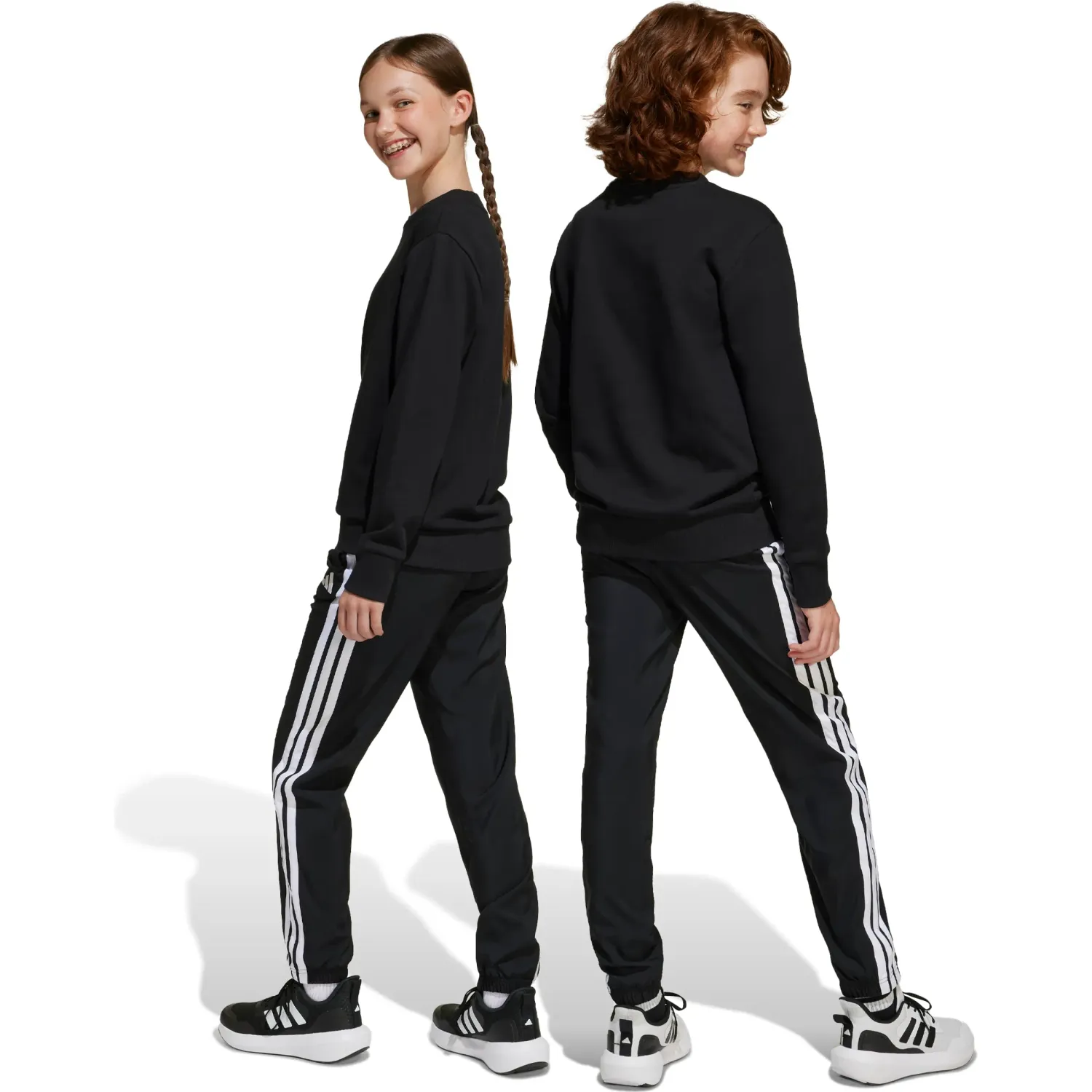 adidas Pantalon Adidas Deportivo Juvenil J 3s Wv Pt Climacool color negro | Platanitos