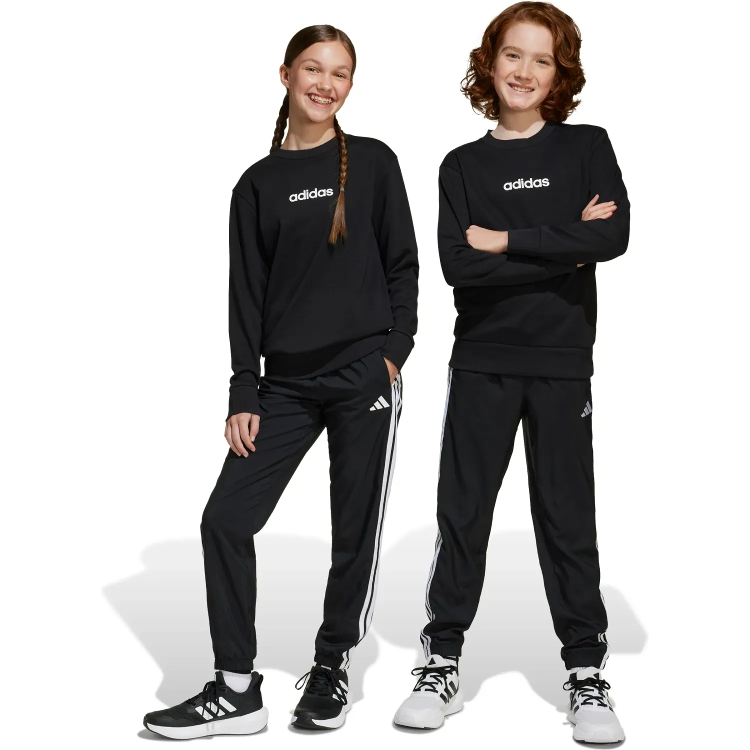 adidas Pantalon Adidas Deportivo Juvenil J 3s Wv Pt Climacool color negro | Platanitos