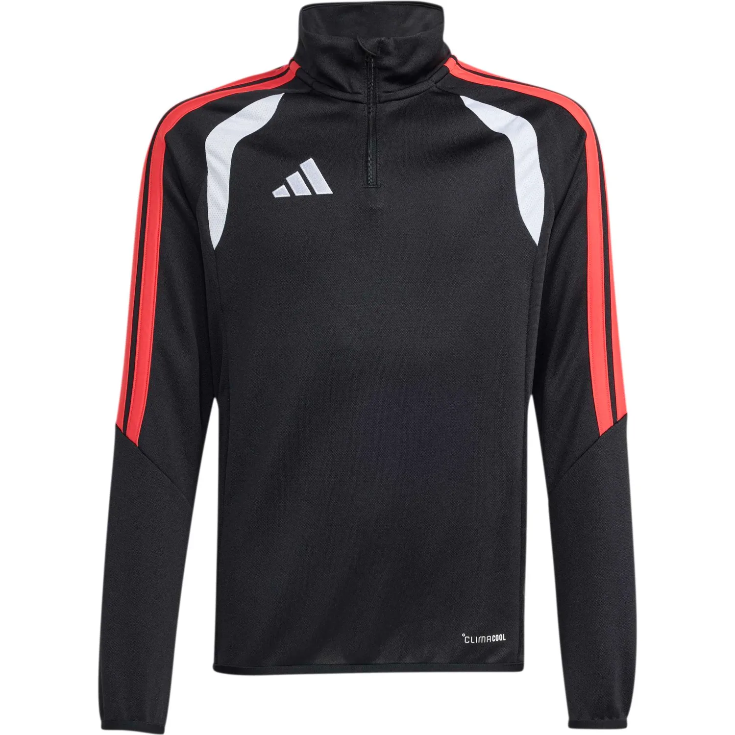 Polera Adidas Futbol Juvenil Tiro26l Tr Topy Climacool color negro / rojo | Platanitos