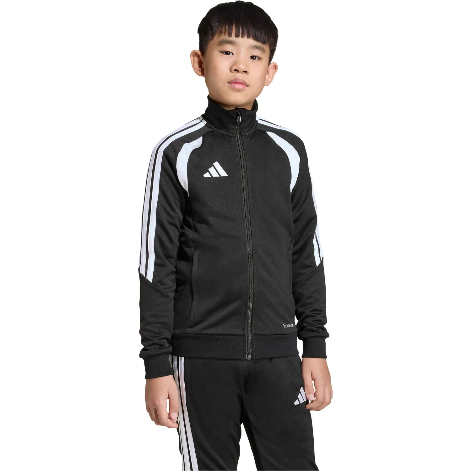 Casaca Adidas Futbol Juvenil Tiro26l Tr Jkty Climacool color negro / blanco | Platanitos