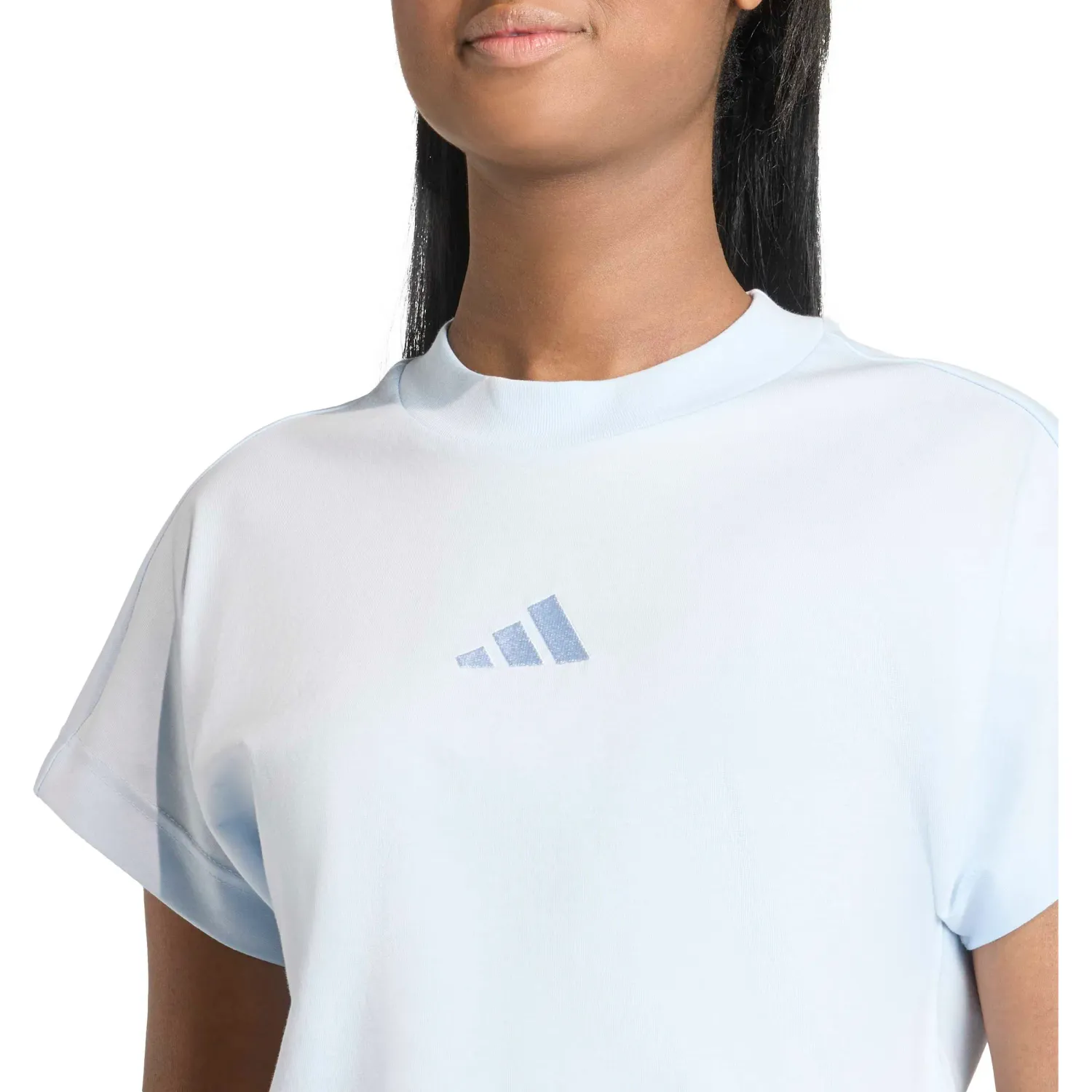 Polo Adidas Deportivo Mujer W All Szn Tee color acero | Platanitos