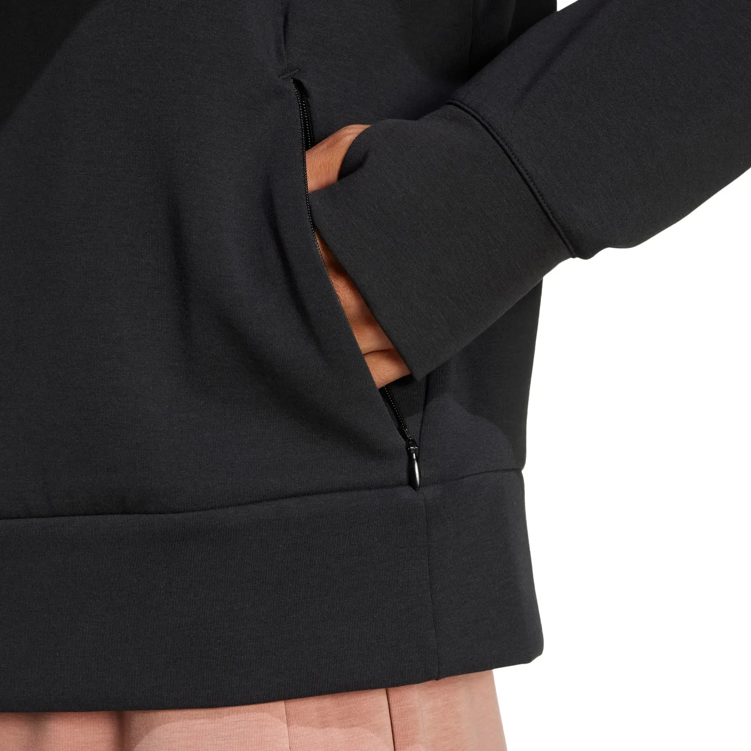 Polera Adidas Training Mujer D4t Knit Crew Climacool color negro | Platanitos