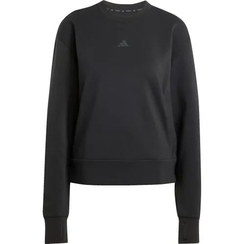 adidas Polera Training Mujer D4t Knit Crew Climacool