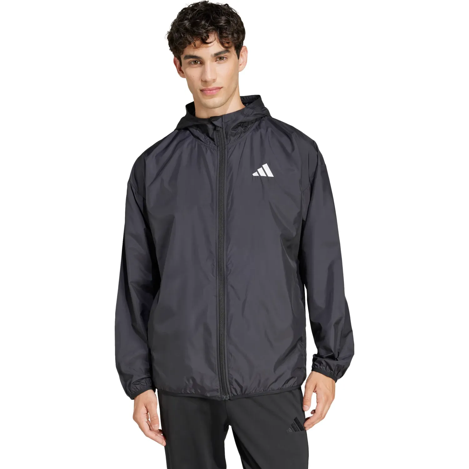 Casaca Adidas Deportiva Hombre M Bl Wv Wb color negro | Platanitos