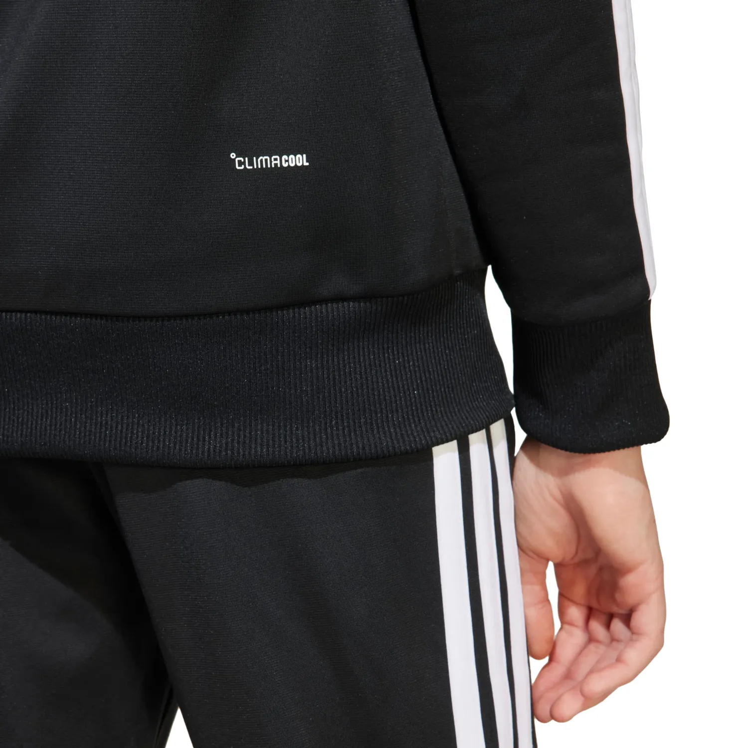Conjunto Adidas Deportivo Juvenil J 3s Tiberio Ts Climacool color negro | Platanitos