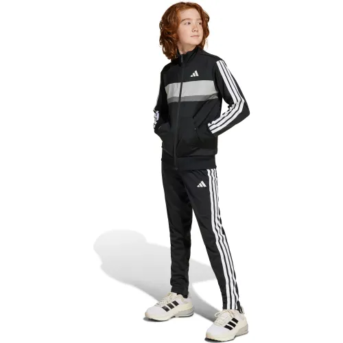 Conjunto Adidas Deportivo Juvenil J 3s Tiberio Ts Climacool color negro | Platanitos