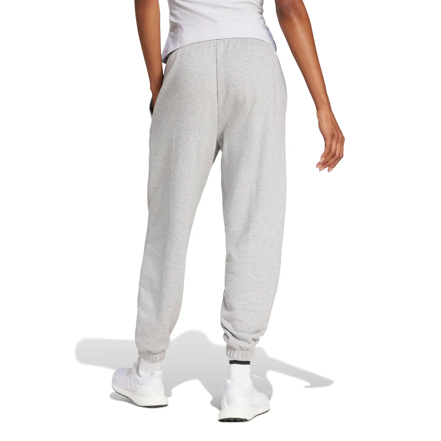 adidas Pantalon Adidas Deportivo Mujer W Lin Ft Cf Pt color gris | Platanitos