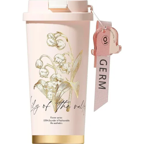 GERM Rosado modelo Vaso Térmico Rose Peonias 500 Ml Acero Inoxidable rosados 2026031113173666568  