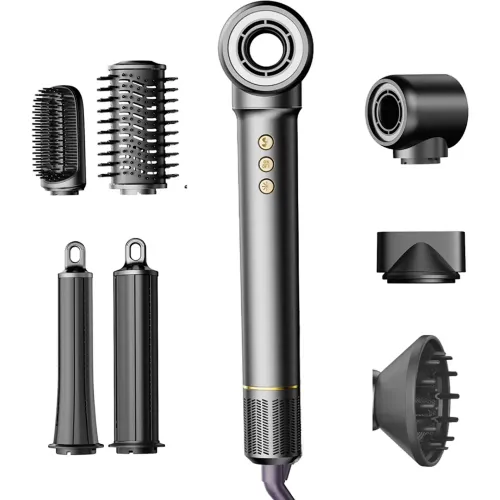 BOMIDI Gris Secador De Cabello Profesional 7 En 1 Hd07