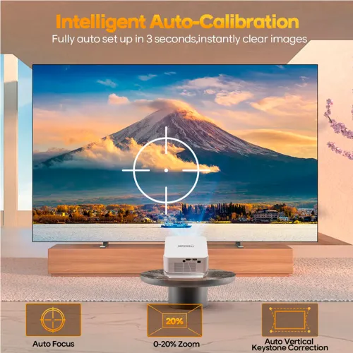 MAGCUBIC Proyector Portátil Hy300 Max Hd 400 Ansi