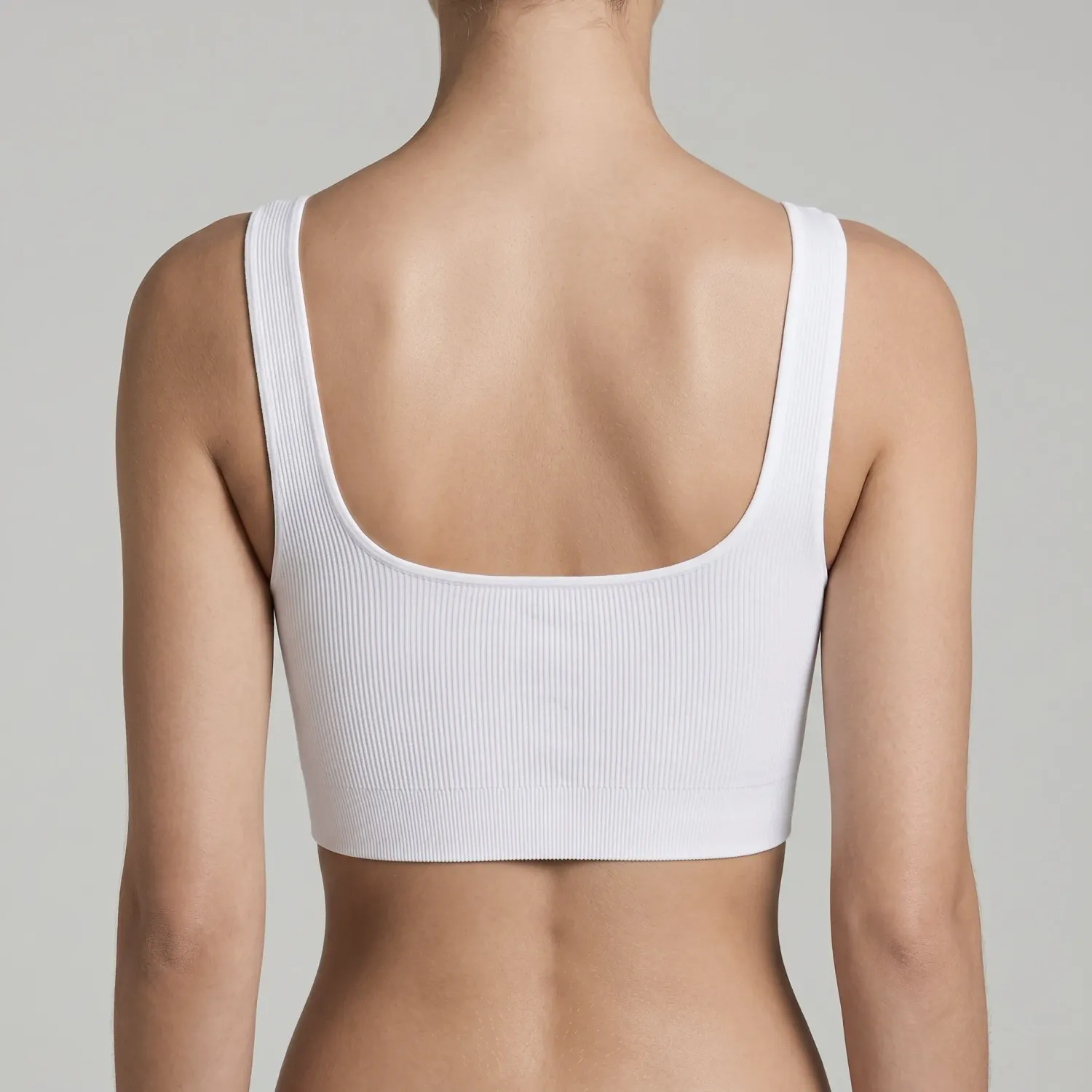 Sosten Kayser Mujer Peto Sin Costura color blanco | Platanitos