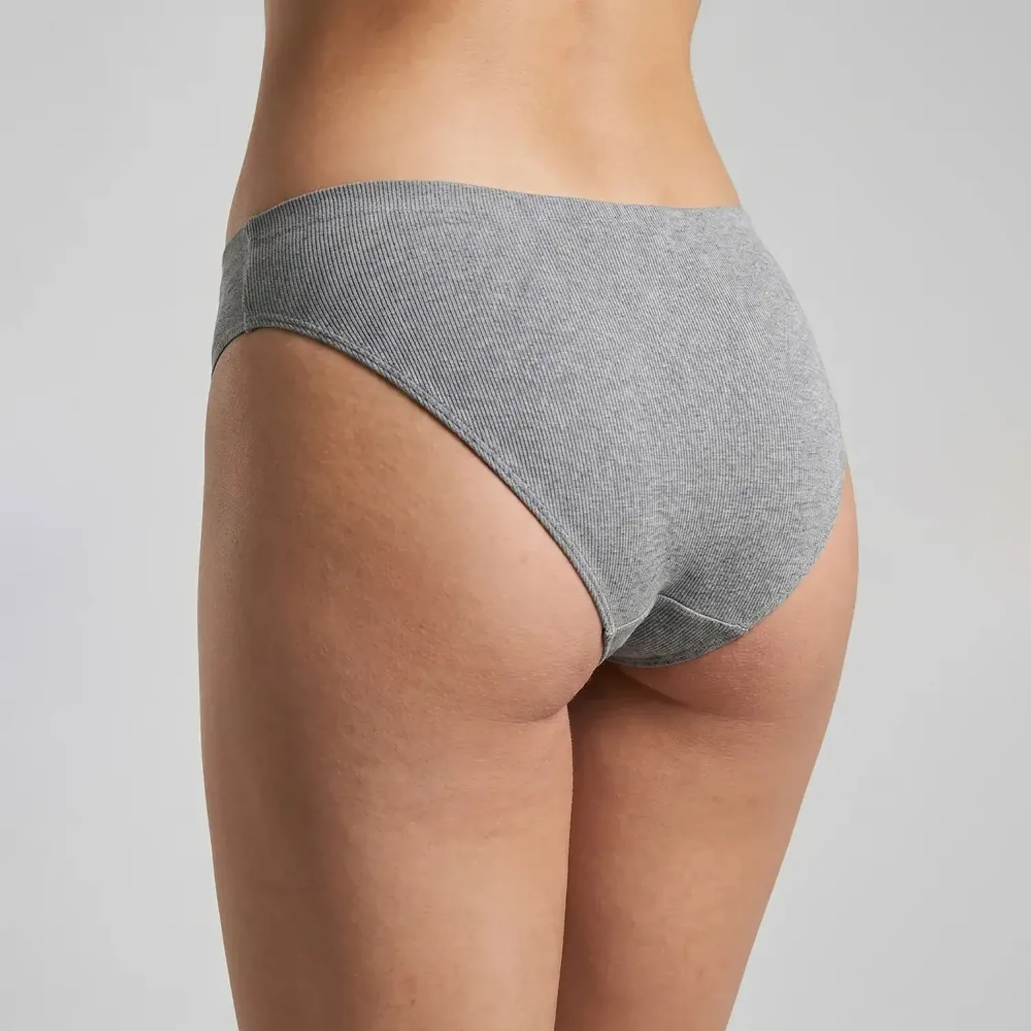 Calzon Kayser Mujer Bikini Sin Costura color gris | Platanitos