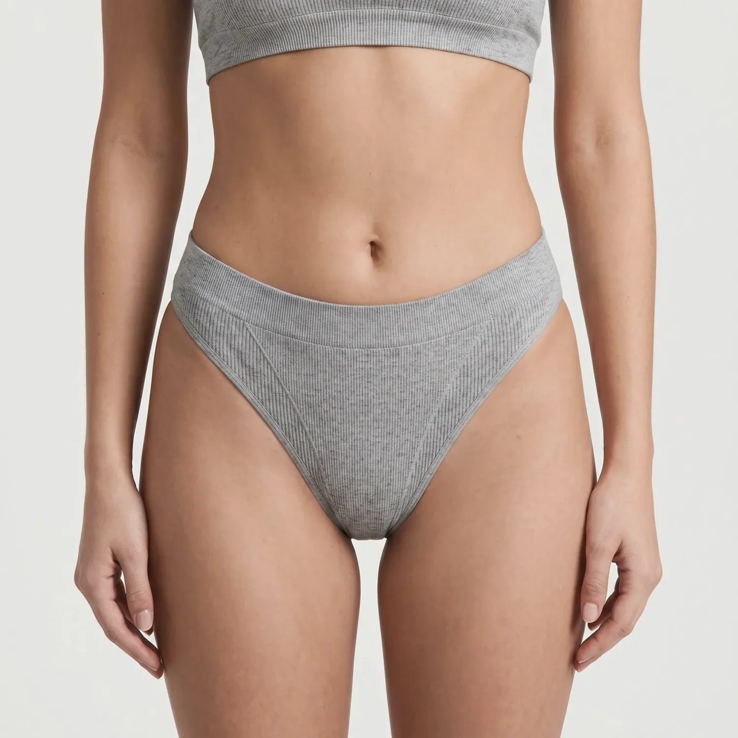 Calzon Kayser Mujer Colaless Sin Costura color gris | Platanitos