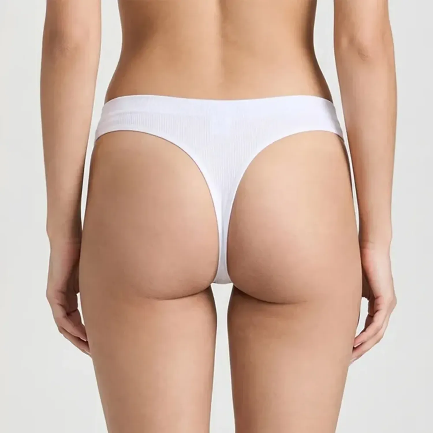 Calzon Kayser Mujer Colaless Sin Costura color blanco | Platanitos