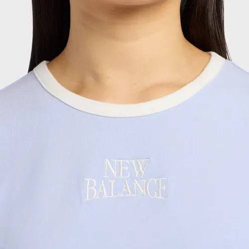 New Balance Polo Lifestyle Mujer Heritage Ringer