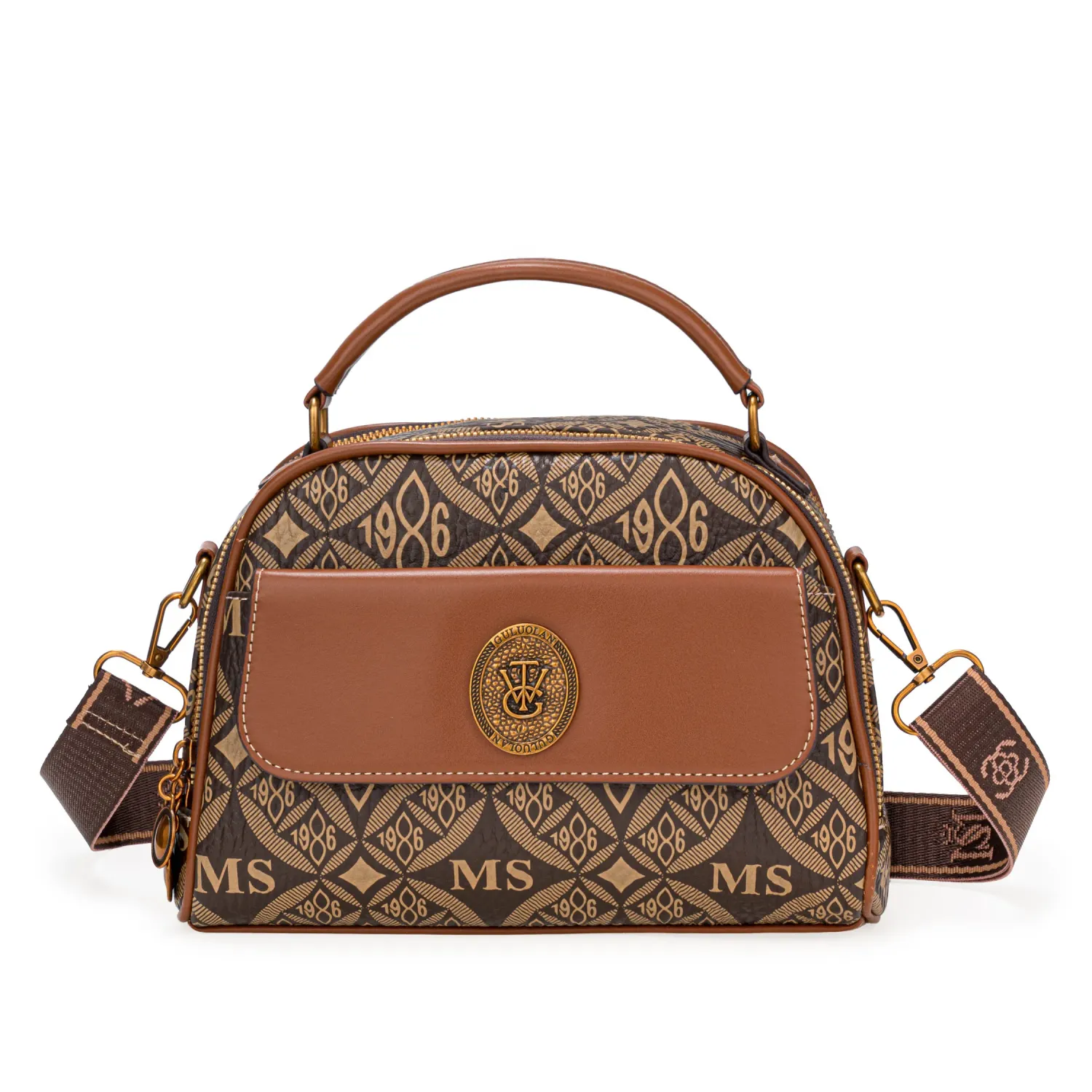 LIMONI Cartera Limoni De Vestir Dama Vynelle color camel | Platanitos