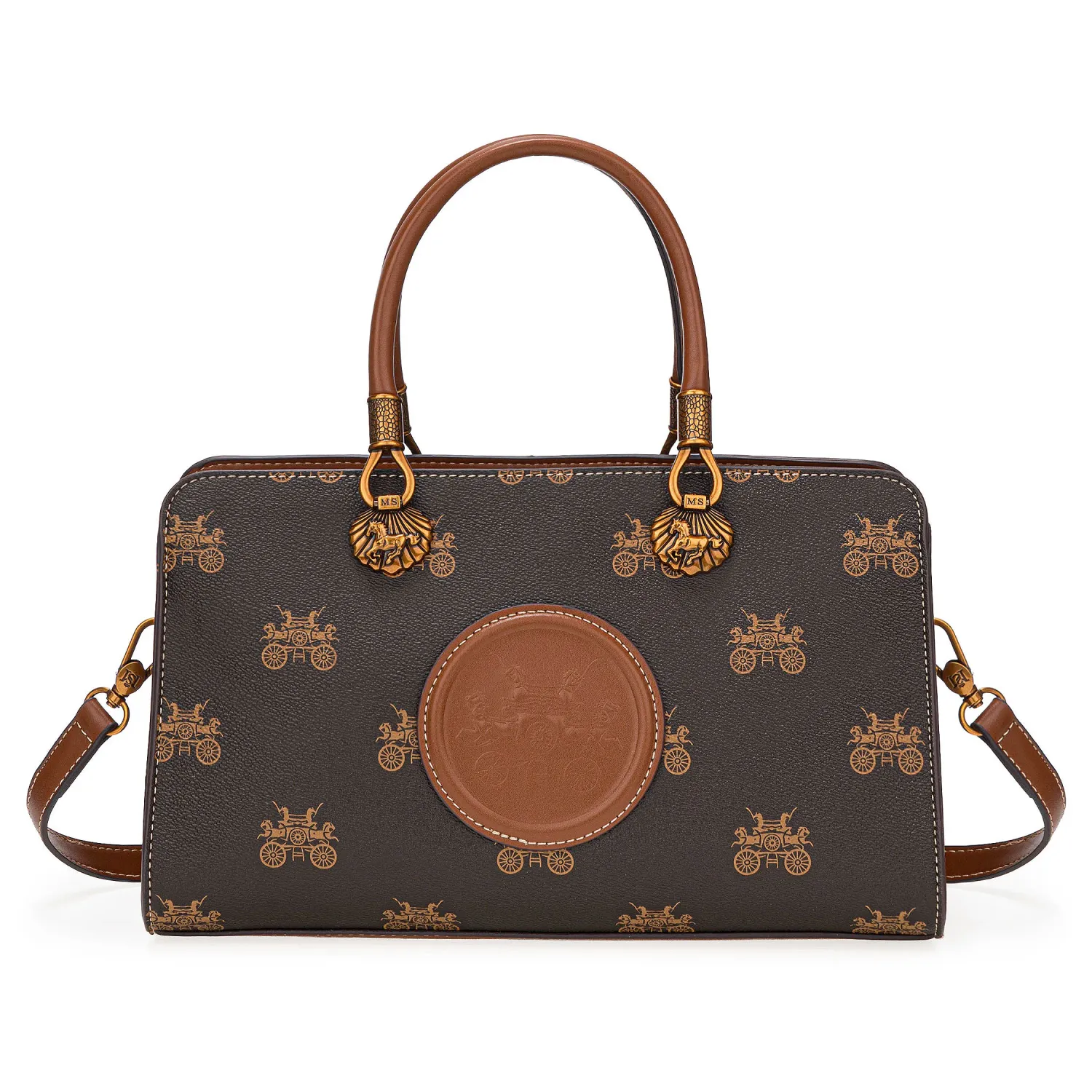 Cartera Limoni Casual Dama Xenovia color camel | Platanitos