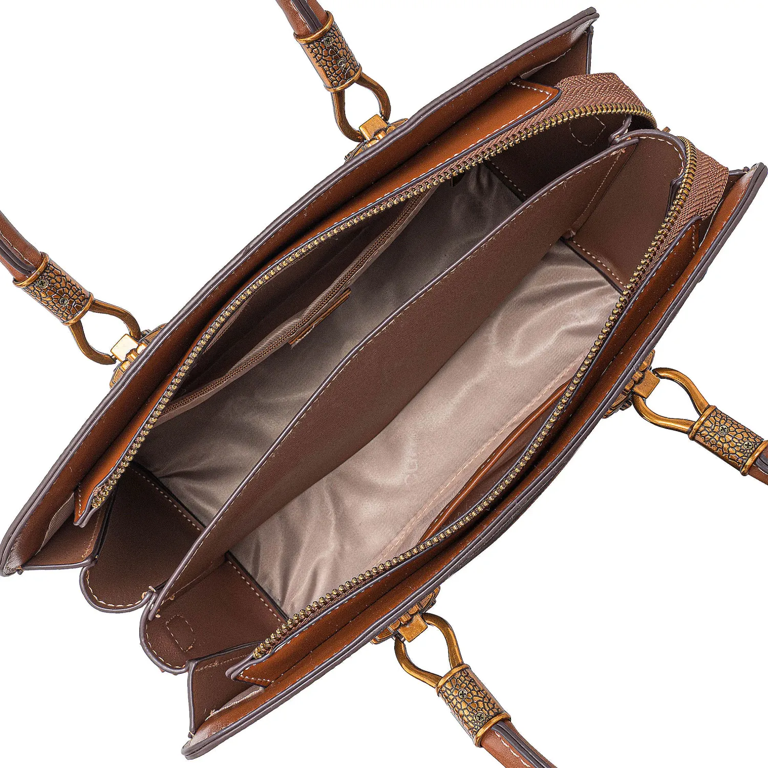 Cartera Limoni Casual Dama Xenovia color camel | Platanitos