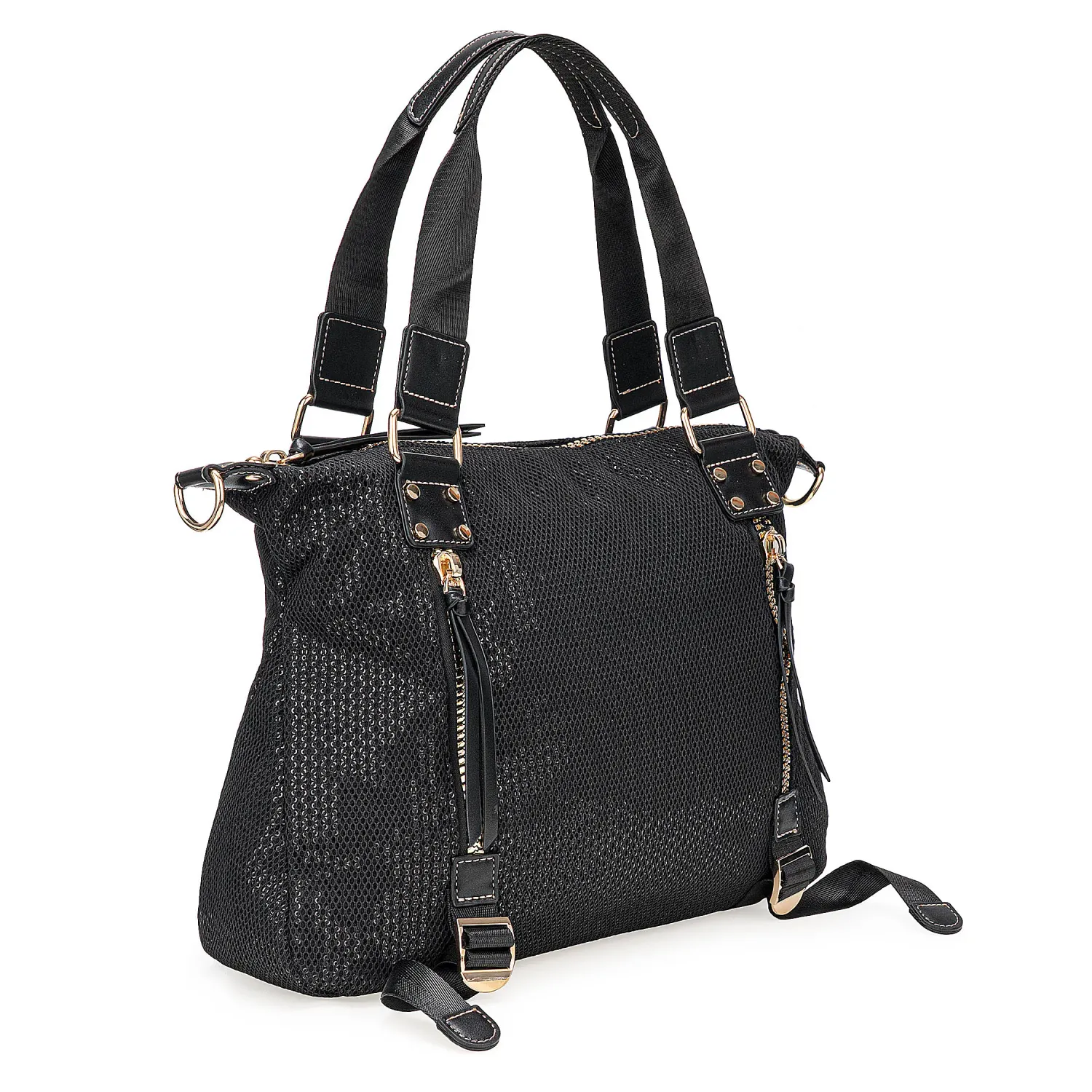 LIMONI Cartera Limoni Casual Dama Eryndra color negro | Platanitos