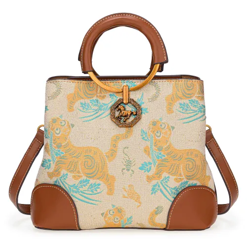 Cartera Limoni Casual Dama Zaphira color beige | Platanitos