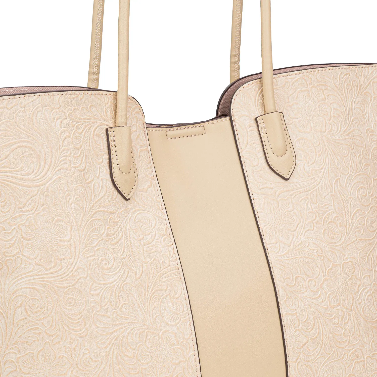 Cartera Limoni Casual Dama Ysolde color beige | Platanitos