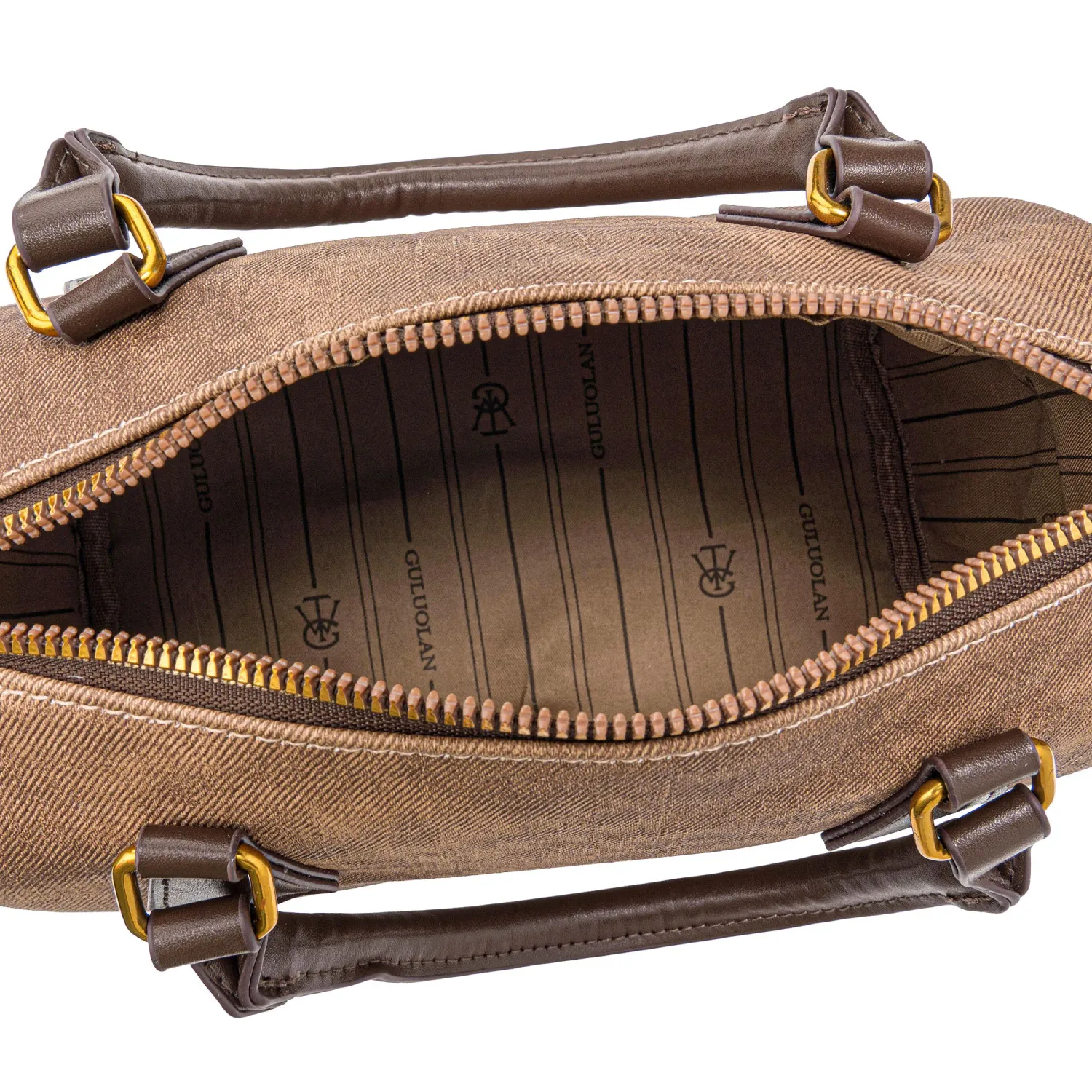Cartera Limoni Casual Dama Lyrisse color beige oscuro | Platanitos