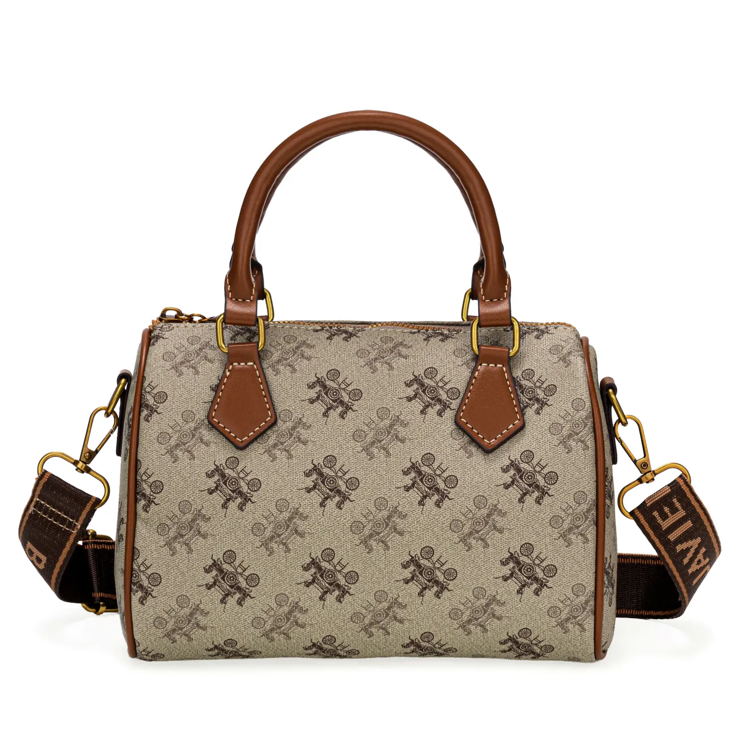 Cartera Limoni Casual Dama Ylindra color beige | Platanitos